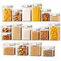 Clear Refrigerator Storage Bins