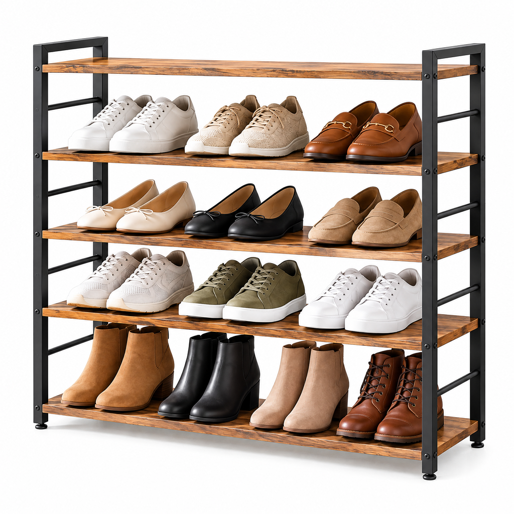 4-Tier Entryway Shoe Rack