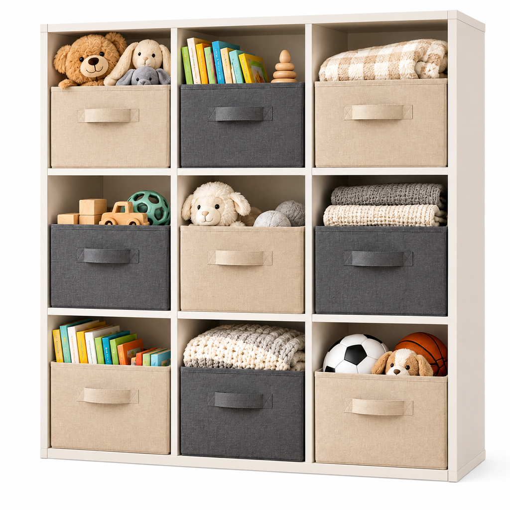 Collapsible Cube Storage Bins