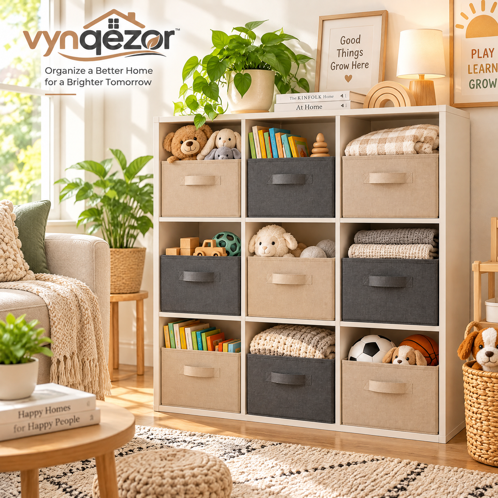 Collapsible Cube Storage Bins