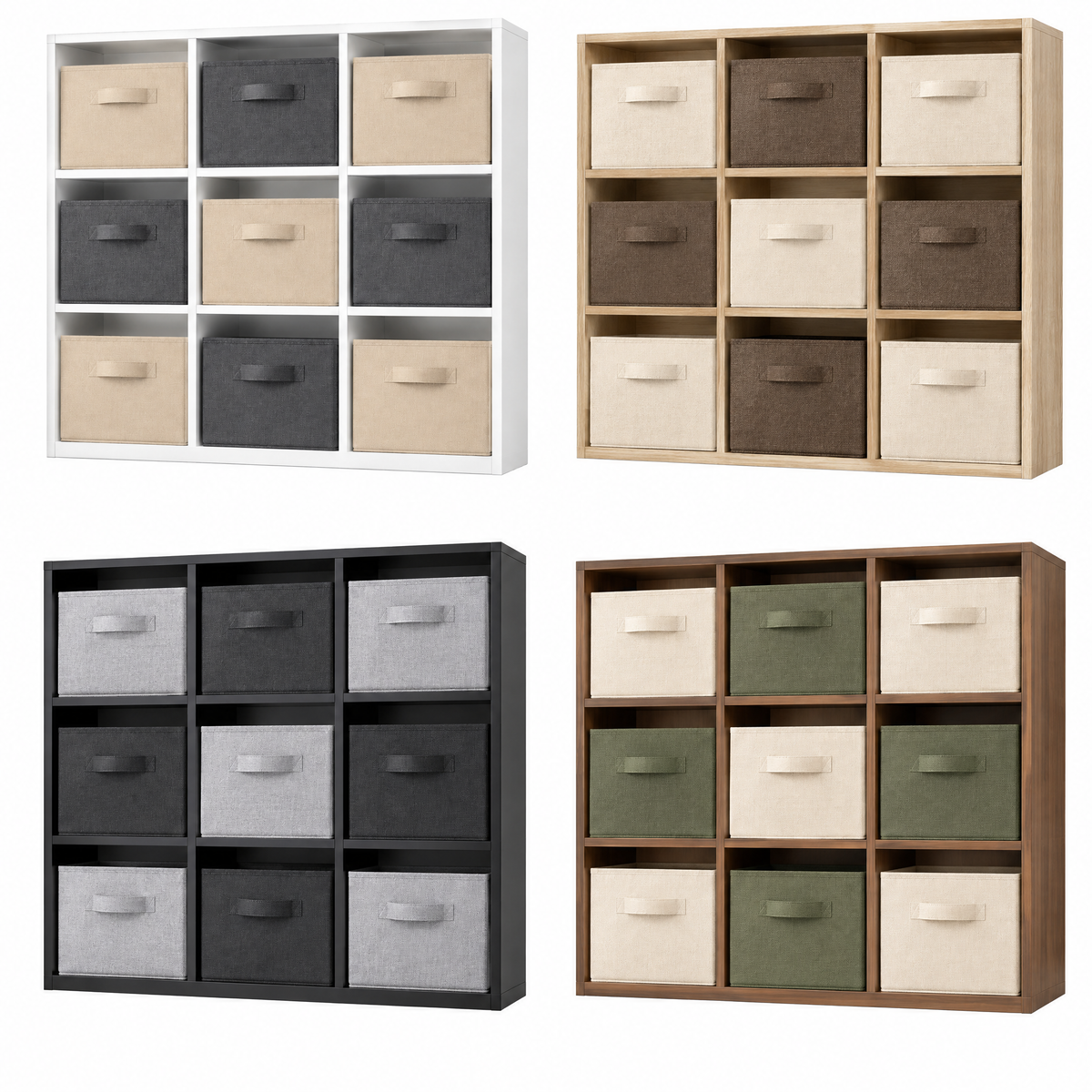Collapsible Cube Storage Bins